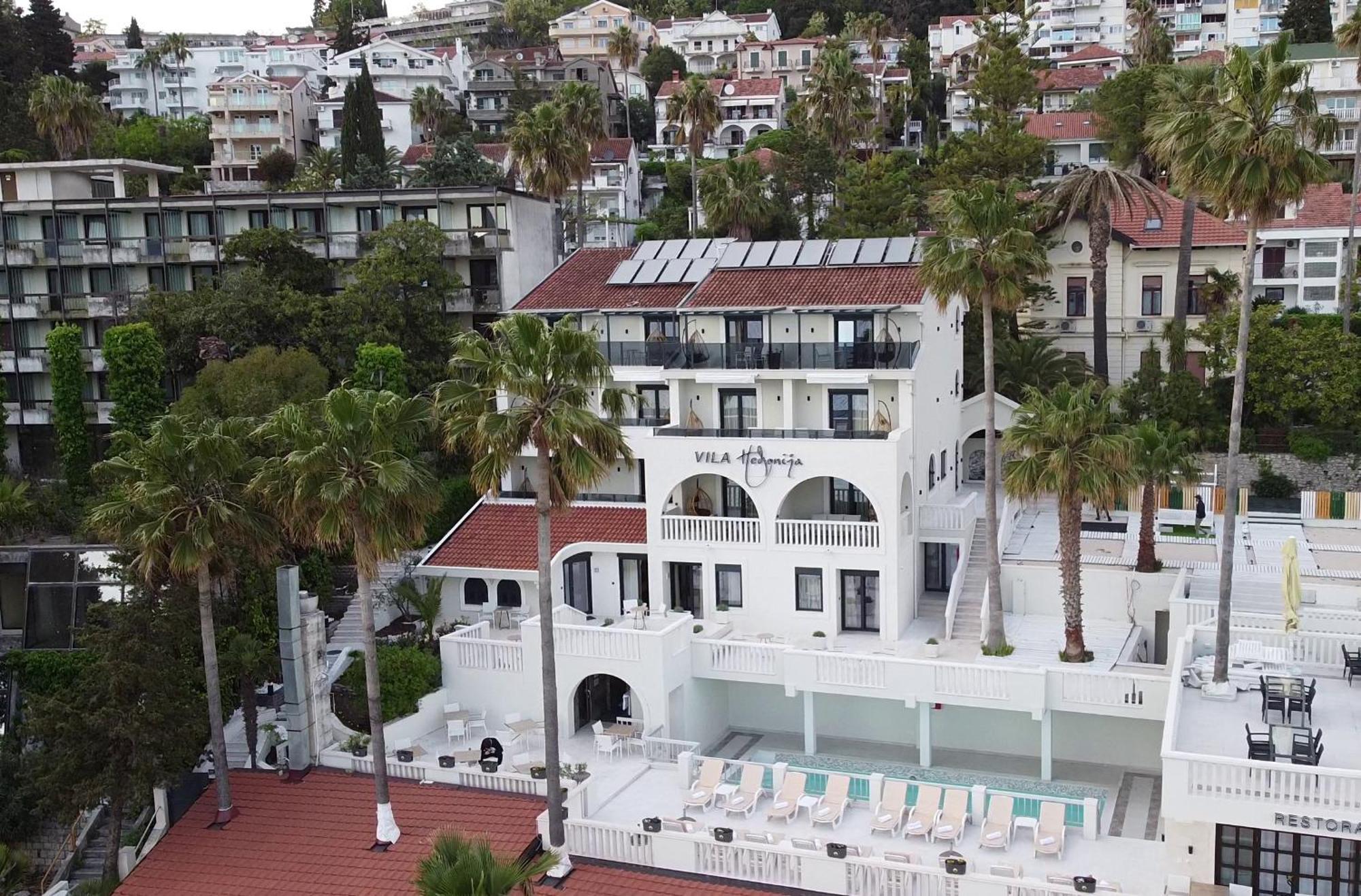 Hotel Vila Hedonija Herceg Novi Extérieur photo